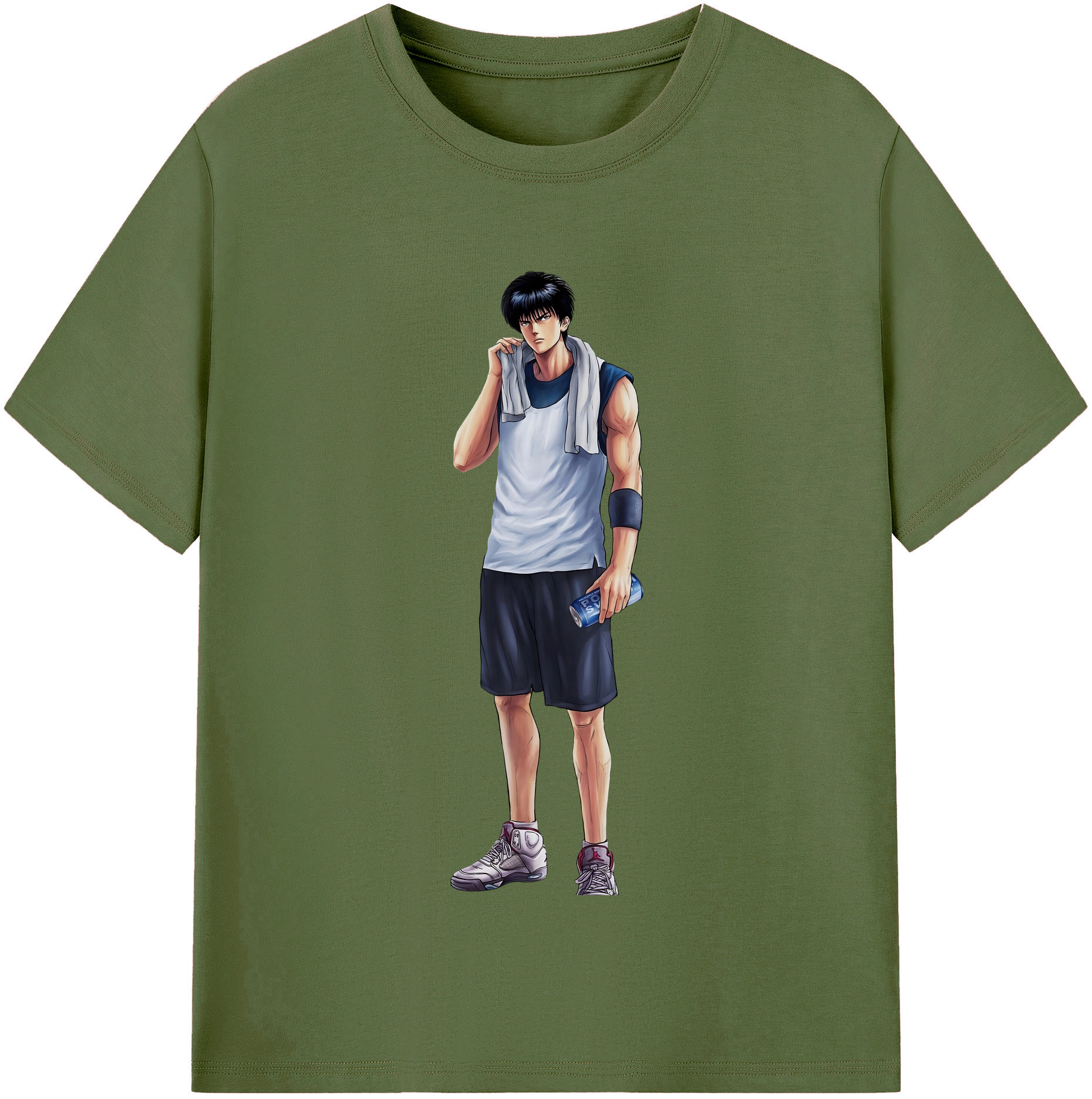 （画像用） SLAM DUNK／スラムダンク 綿100％半袖Tシャツ（フロントプリント）